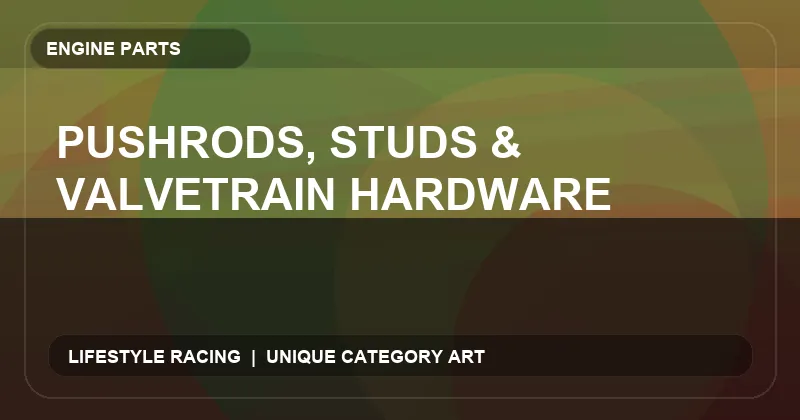 Pushrods, Studs & Valvetrain Hardware